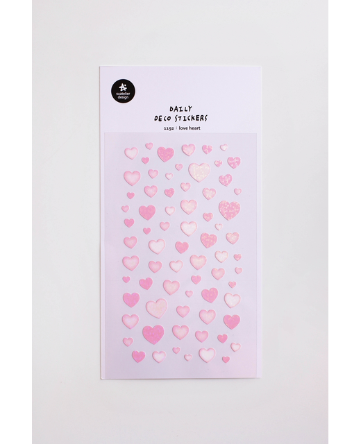SUATELIER DAILY DECO STICKERS LOVE HEARTS