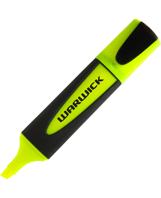 WARWICK HIGHLIGHTER STUBBY YELLOW