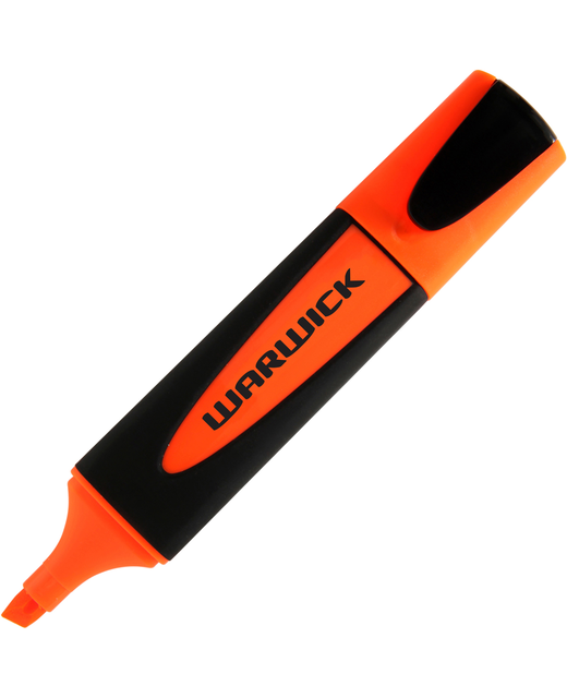 WARWICK HIGHLIGHTER STUBBY ORANGE