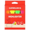 WARWICK HIGHLIGHTER STUBBY PACK OF 4