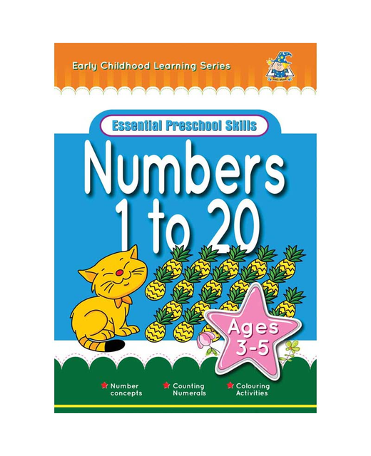 ESSENTIAL PRESCHOOL SKILLS NUMBERS 1 TO 20 AGES 3-5