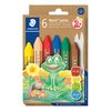 NORIS JUNIOR WAX CRAYON ASSORTED 6PK
