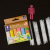 SIDEWALK CHALK NORIS JUNIOR ASSORTED 6PK