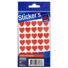 AVERY LABEL HEARTS RED SMALL STICKERS PACK 70