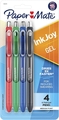 PAPERMATE INKJOY GEL PENS 0.7MM BUSINESS ASSORTED 4 PACK