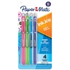 PAPERMATE INKJOY GEL PENS 0.7MM FASHION ASSORTED 4 PACK
