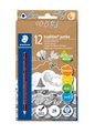 PENCIL STAEDTLER TRADITION JUMBO GRAPHITE 2B 12PK