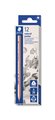 PENCIL STAEDTLER NATURAL JUMBO GRAPHITE 2B 12PK