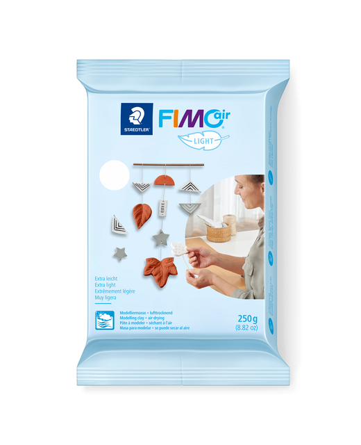 FIMOair LIGHT MODELLING CLAY WHITE 250G