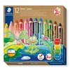 NORIS JUNIOR 3-IN-1 COLOURED PENCIL ASSORTED 12 PACK