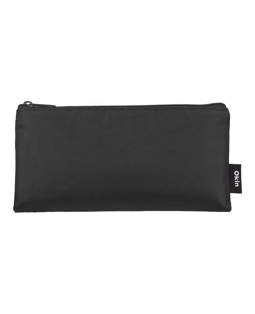 OKIN PENCIL CASE FLAT BLACK 21X11CM