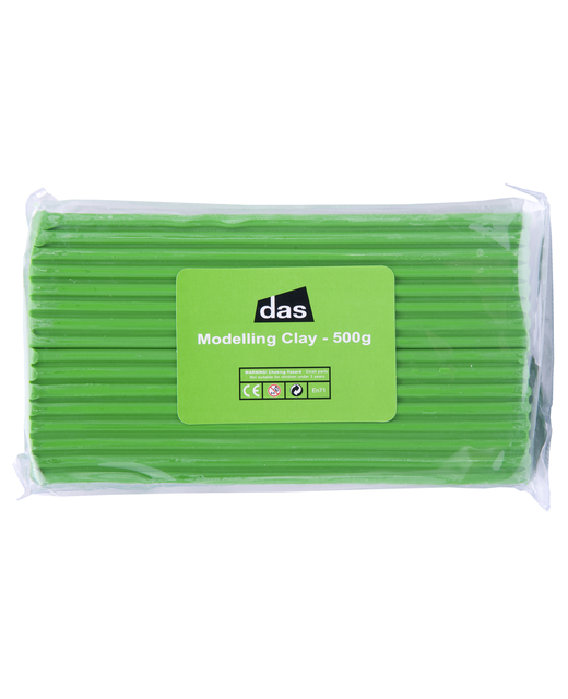 DAS MODELLING CLAY 500G GREEN