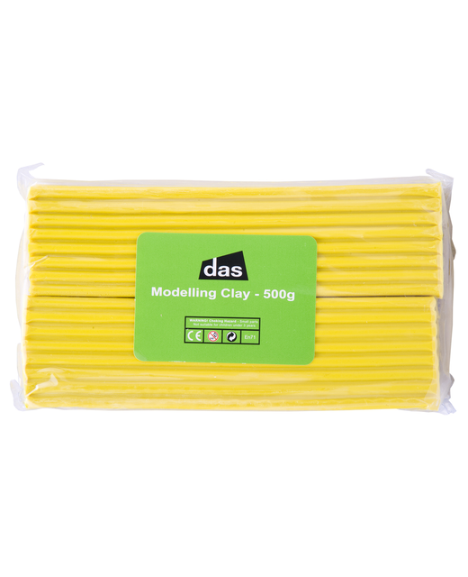 DAS MODELLING CLAY 500G YELLOW