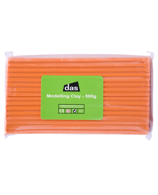 DAS MODELLING CLAY 500G ORANGE