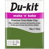 DU-KIT MAKE N BAKE POLYMER CLAY 50G LEAF GREEN