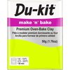 DU-KIT MAKE N BAKE POLYMER CLAY 50G FLUORO YELLOW
