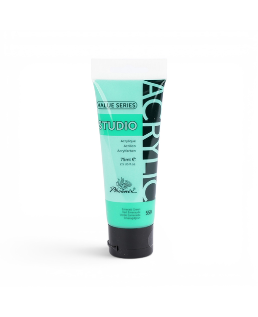 PHOENIX ACRYLIC PAINT 75ML EMERALD GREEN