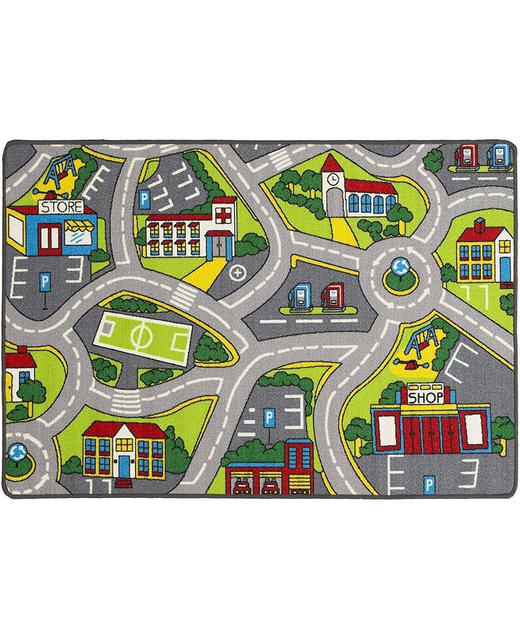 Rug Kids City Life Area Rug Educational
