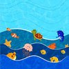 Rug for Little Explorers Splashy Ocean Friends