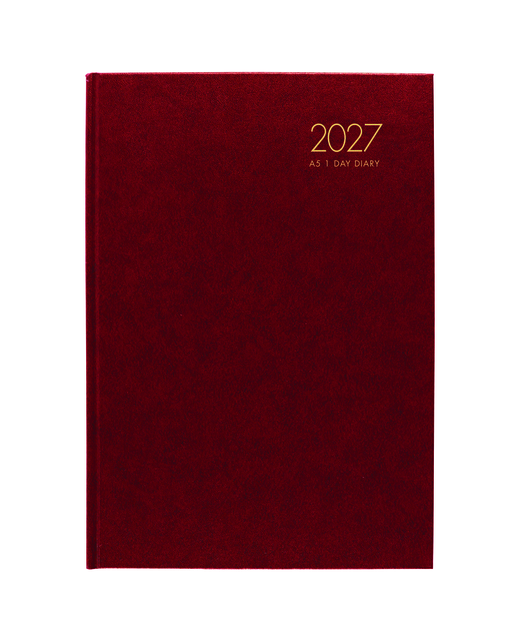 DIARY 2027 WINDSOR A51 DTP RED