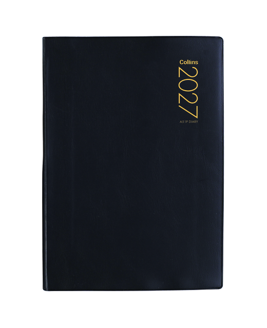 2025 Collins Diary A51P Black