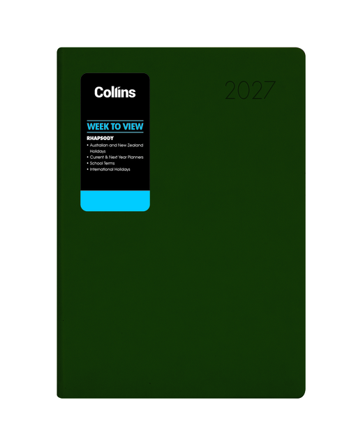 DIARY 2027 COLLINS RHAPSODY A73 WTV RACING GREEN