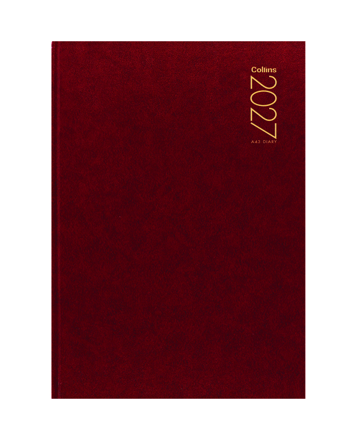DIARY 2027 COLLINS A43 RED