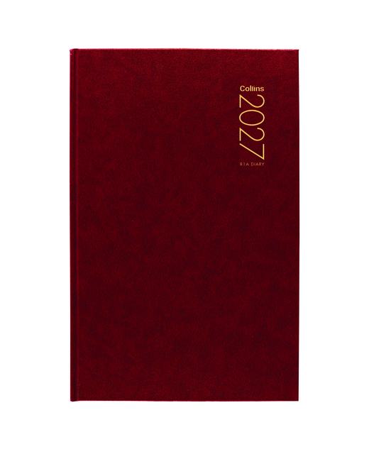 DIARY 2027 COLLINS 81A RED