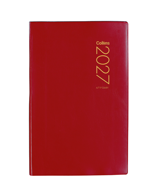 DIARY 2027 COLLINS A71P RED