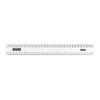 OKIN RULER WHITE 30CM