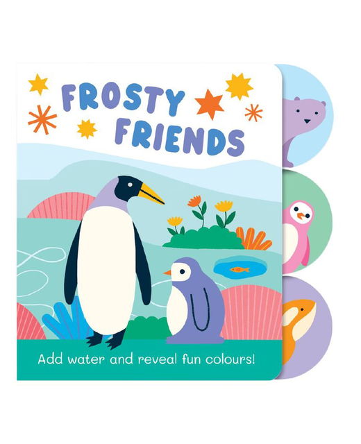 Colour Changing Bath Book - Frosty Friends