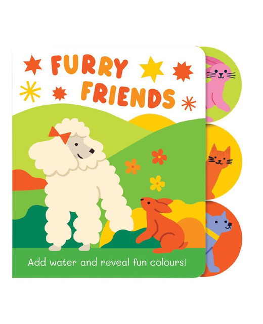 Colour Changing Bath Book - Furry Friends