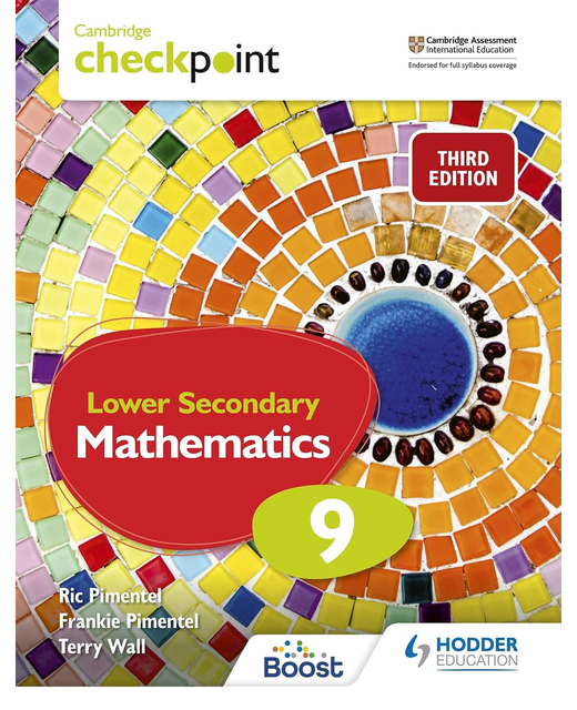Cambridge Checkpoint Lower Secondary Mathematics Student's Book 9