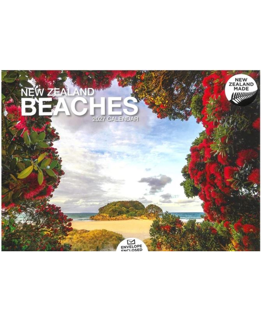 CALENDAR 2027 NZ BEACHES