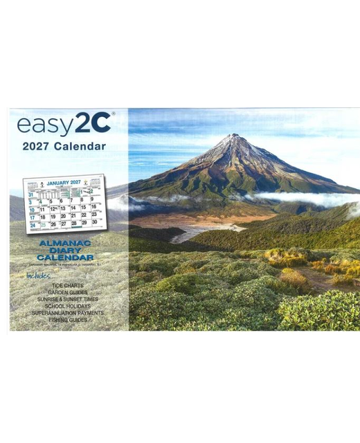 CALENDAR 2027 EASY2C RIMMED