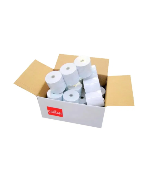 CALIBOR THERMAL PAPER 80X80 50 ROLLS PER  BOX