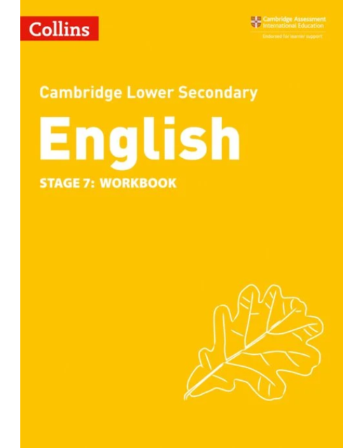 Collins Cambridge Lower Secondary English Workbook Stage 7 Workbook