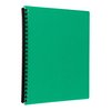 OKIN  REFILLABLE DISPLAY BOOK 20 POCKET GREEN