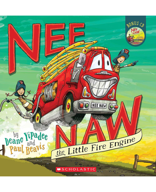 Nee Naw the Little Fire Engine - Book and CD