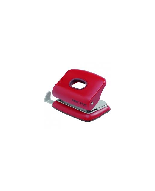 HOLE PUNCH RAPID FC20 RED CLAMSHELL