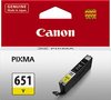 INK CART OEM CANON 651 YELLOW