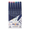 PEN PILOT FRIXION FINELINE ERASABLE ASSTD PACK 6
