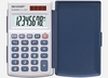 SHARP EL243S SOLAR SMALL PERSONAL CALCULATOR WITH COVER