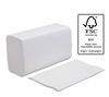 WIDEFOLD PAPER TOWEL - WHITE 1 PLY 180 SHEETS