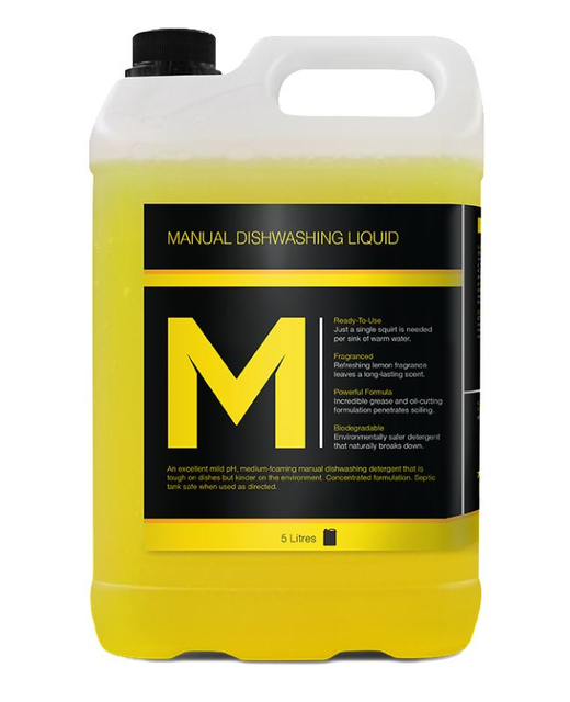 MANUAL DISHWASHING LIQUID- YELLOW, 5LT REFILL BOTTLE