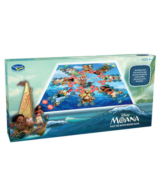 MOANA RACE THE WAVES BOARDGAME