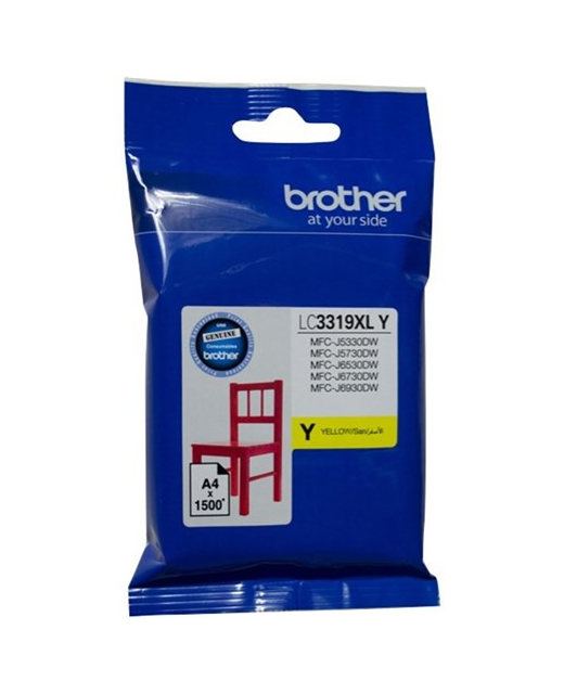 Brother Ink LC3319XL Yellow (1500 Pages)
