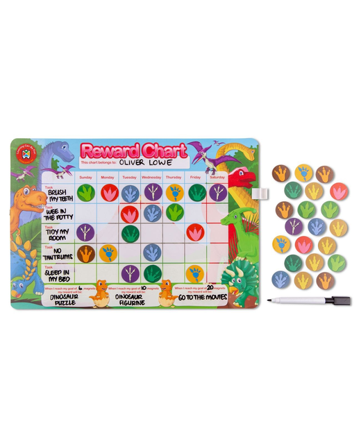 Magnetic Reward Chart - Dinosaurs