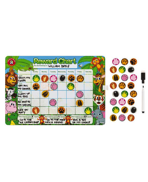 Magnetic Reward Chart - Jungle