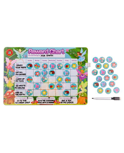 Magnetic Reward Chart - Fairies